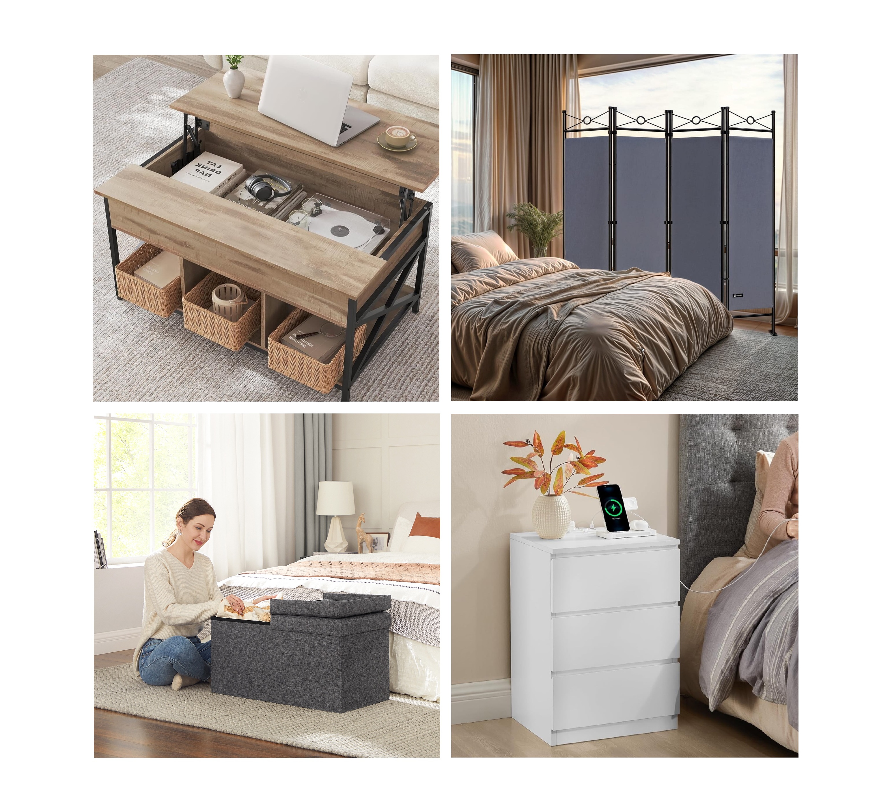 7 ötlet, amelyek megváltoztatják a hálószobát és a nappalit!