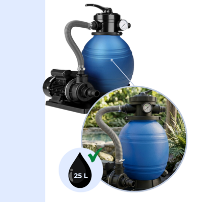 Medence homokszűrő