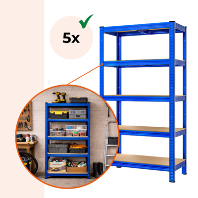 Nagy teherbírású polc