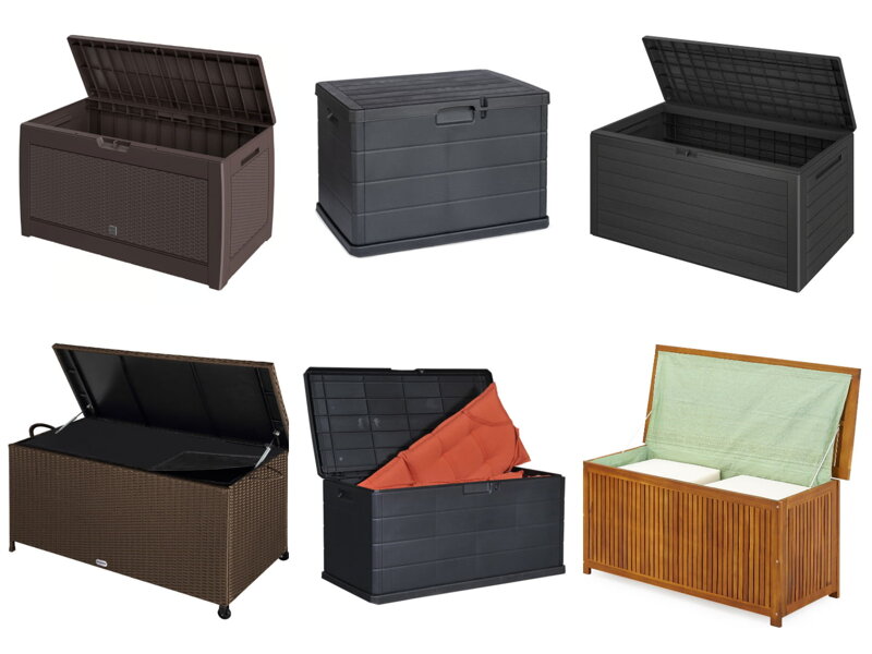 Úložné boxy na zahradu