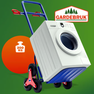 CART lépcsős kézikocsi, max. 200kg, kék