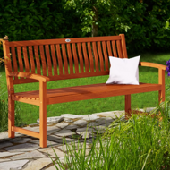 MAXIMA kerti pad, 152x55x90cm, természetes barna