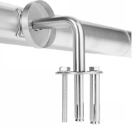 CHROME rozsdamentes kapaszkodó, 4,2×100cm, ezüst