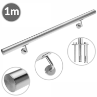 CHROME rozsdamentes kapaszkodó, 4,2×100cm, ezüst