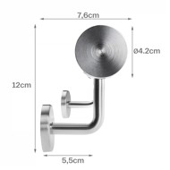 CHROME rozsdamentes kapaszkodó, 4,2×100cm, ezüst