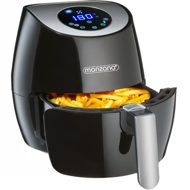 FRY forrólevegős fritőz, 1500W, 3,6l, fekete