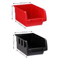 ORDERBOX függő műhelyrendező 28 dobozzal és szerszámtartóval, piros/fekete 