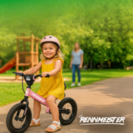 QUIDO gyerek futóbicikli, 3 éves kortól, rózsaszín