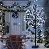 kerti világítás,karácsonyi világítás,karácsonyi dekoráció,világító LED fa
