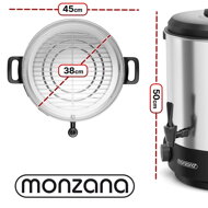 DION tea/bor/puncs főző, ezüst