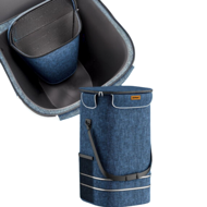 EASY bevásárlótáska kerekekkel, 50l, kék