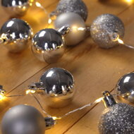 karácsony,LED,gömbök
