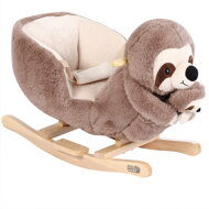 Hintázó nyugágy biztonsági övvel, barna