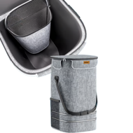 COMFORT bevásárlótáska lépcsőjáró kerekekkel, 50l, szürke