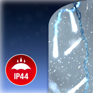 SIMPLE karácsonyi fényfüzér, 60m, hideg fehér