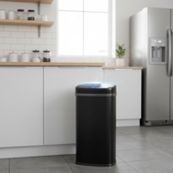 DEUS szenzoros hulladékgyűjtő, 58 literes, fekete