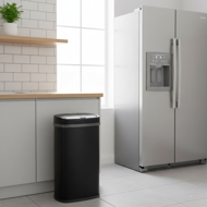 DEUS szenzoros hulladékgyűjtő, 58 literes, fekete