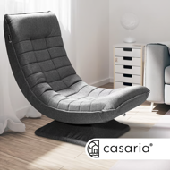 ABERDEEN napozó fotel 87×60×105cm, szürke