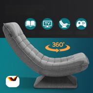 ABERDEEN napozó fotel 87×60×105cm, szürke