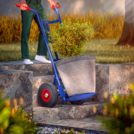 CART összecsukható kézikocsi, max 200kg, kék