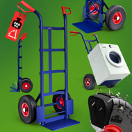 CART összecsukható kézikocsi, max 200kg, kék