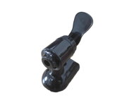 Csap COZY borfőzőhöz, 0,9 cm, fekete