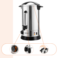 COZY borfőző/tea, 20l, ezüst