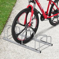 BIKE kerékpártartó, 3 kerékpár, 84x32x27cm, ezüst