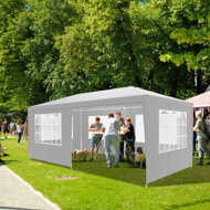 NEAPOL rendezvénysátor, 3x6m, fehér