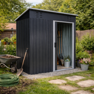 Kerti szerszámtároló ház M, 162x86x181 cm, antracit