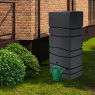 AQUA TOWER esővízhordó, 650l, antracit