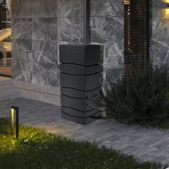 AQUA TOWER esővízhordó, 650l, antracit
