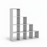 KALLA tárolópolc, 129,5x29x129,5cm, fehér