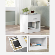 Éjjeli szekrény COSTA, 28x39x41cm, fehér