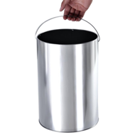 SMOKE álló hamutartó szemetes, 60,5x24,5 cm, fekete