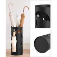 ANABEL fém esernyőtartó,  fekete