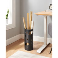 ANABEL fém esernyőtartó,  fekete