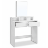 VANESA fésülködőasztal, 80x40x140cm, fehér