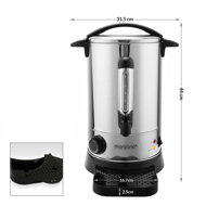 COZY borfőző/tea, 8,3l, ezüst