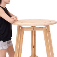 kemping asztal,fa asztal