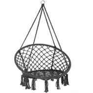 BOHO függőszék, Ø61cm, antracit
