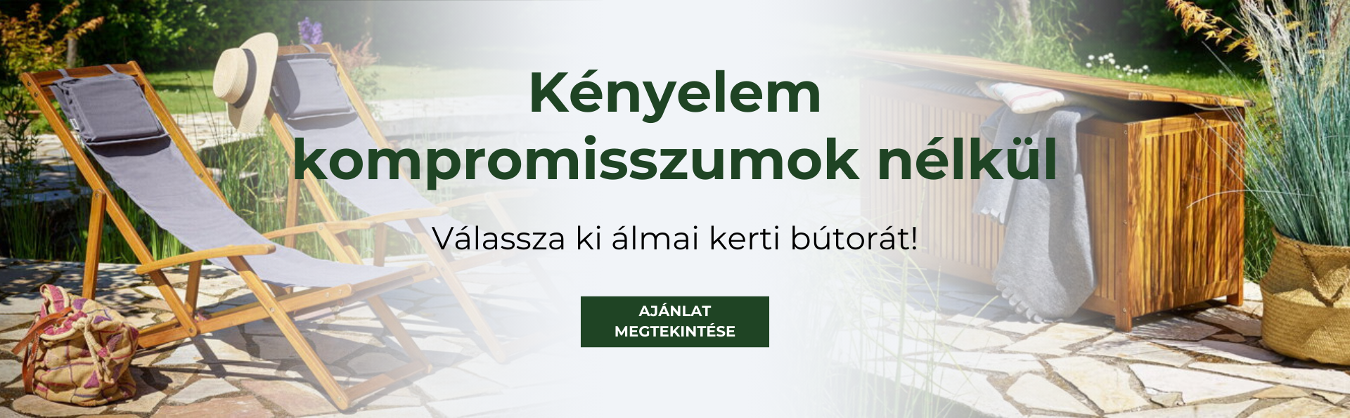 Kerti bútorok
