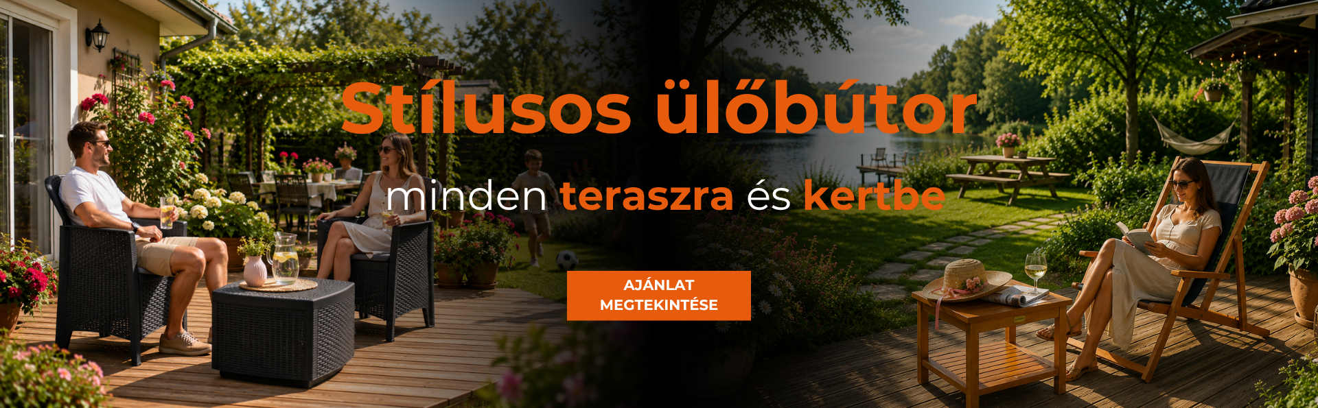 Kerti ülőgarnitúra