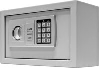 Security elektromos bútorszéf 31x20x20 cm szürke színű