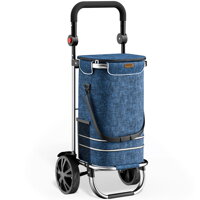 EASY bevásárlótáska kerekekkel, 50l, kék