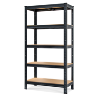 HEAVY nagy teherbírású polc, max 875kg, 90x40x180cm, fekete