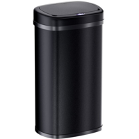 DEUS szenzoros hulladékgyűjtő, 58 literes, fekete