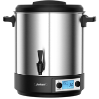 DION borfőző/tea/puncs főző, 28l, ezüst