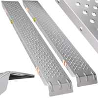 MARA Autós felhajtó rámpa, 2 darabos készlet, 400kg, 150cm, ezüst