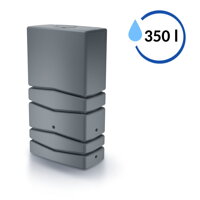 Sud na dažďovú vodu AQUA TOWER svetlo šedý 350 l